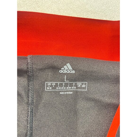 ADIDAS 2 in 1 Barricade Tennis Shorts Silver Black Women Size Large - Picture 5 of 5